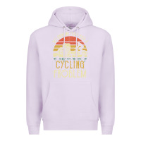 Lilac my drinking team has a cycling problem cotton t shirt funny dad gift c Premium Hoodie - longCreatives