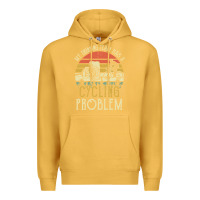 Mustard my drinking team has a cycling problem cotton t shirt funny dad gift c Premium Hoodie - longCreatives