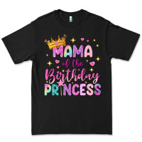 Black mama of the birthday princess Premium Tee - NancyCooperArtShop