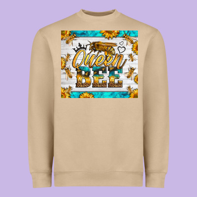 Queen Bee Heavyweight Sweatshirt Designed By Lillyallendesigns