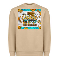 Mushroom queen bee Heavyweight Sweatshirt - LillyAllenDesigns