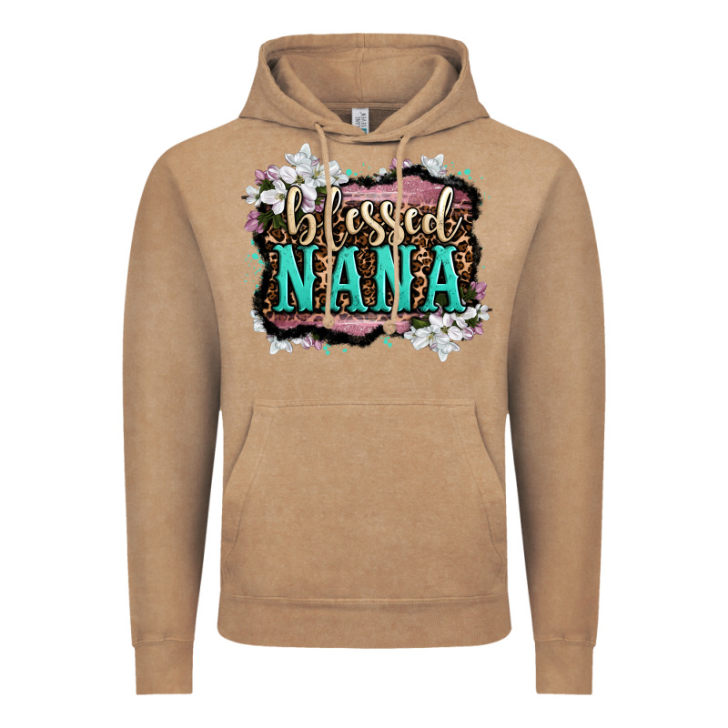 Blessed Nana Vintage Hoodie by OliviaCreatesArt | Teevron