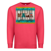 Cardinal western turquoise mama Premium Sweatshirt - BarkalooDesign