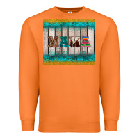 Carrot western turquoise mama Premium Sweatshirt - BarkalooDesign