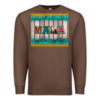 Chestnut western turquoise mama Premium Sweatshirt - BarkalooDesign