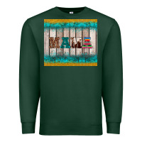 Sports Green western turquoise mama Premium Sweatshirt - BarkalooDesign