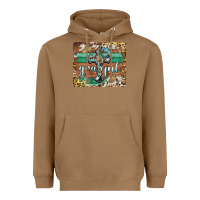 Toasted Coconut grateful cross Heavyweight Hoodie - BarkalooDesign