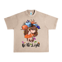 French Oak Be the light Urban Heavy Tee - CowGirlArtShop