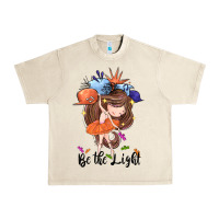 Sandshell Be the light Urban Heavy Tee - CowGirlArtShop