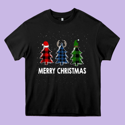 Merry Christmas Heavy Core Tee Designed By Bettercallsaul