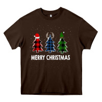 Chocolate Brown Merry Christmas Heavy Core Tee - Bettercallsaul