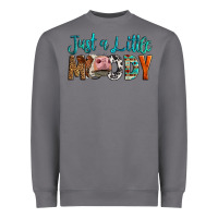 Storm Western Just A Little Moody Cow Heavyweight Sweatshirt - LillyAllenDesigns