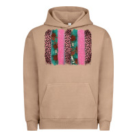 Pigment Burro valentine's leopard brushstroke Urban Hoodie - AdoDesignShop