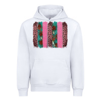 White valentine's leopard brushstroke Urban Hoodie - AdoDesignShop
