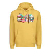 Antique Gold volleyball coffee Premium Hoodie - Jasminsmagicworld