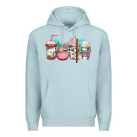 Blue Mist volleyball coffee Premium Hoodie - Jasminsmagicworld