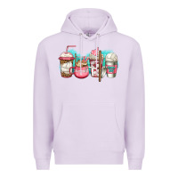 Lilac volleyball coffee Premium Hoodie - Jasminsmagicworld
