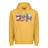 Mustard volleyball coffee Premium Hoodie - Jasminsmagicworld