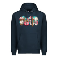 Navy volleyball coffee Premium Hoodie - Jasminsmagicworld