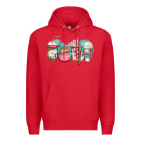 Red volleyball coffee Premium Hoodie - Jasminsmagicworld