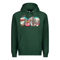 Sports Green volleyball coffee Premium Hoodie - Jasminsmagicworld