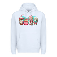 White volleyball coffee Premium Hoodie - Jasminsmagicworld