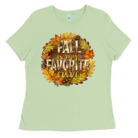 Matcha Fall Is My Favorite Color Ladies Tee - texasbilliewilder