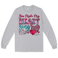 Moon Dust you make my heart sing Long Sleeve Tee - OliviaCreatesArt