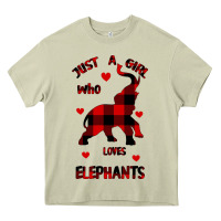 Mossy Just a girl who loves Elephants - Elephant Heavy Core Tee - Bettercallsaul