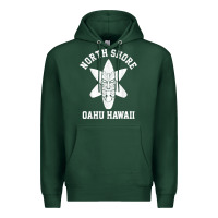 Sports Green Oahu Hawaii North Shore Surf Beach Surfing Surfer Gift Premium Hoodie - longCreatives