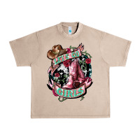French Oak Let's go Girl's Cowboy boots Urban Heavy Tee - HowdyJamesFarm