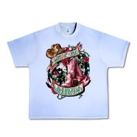 Grape Ice Let's go Girl's Cowboy boots Urban Heavy Tee - HowdyJamesFarm