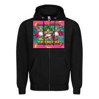 Black mexican hanging with my gnomigos Zipper Hoodie - Artiststas
