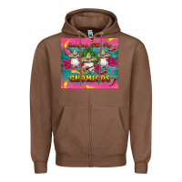 Chestnut mexican hanging with my gnomigos Zipper Hoodie - Artiststas