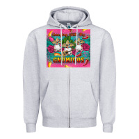 Heather Grey mexican hanging with my gnomigos Zipper Hoodie - Artiststas