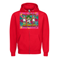 Red mexican hanging with my gnomigos Zipper Hoodie - Artiststas