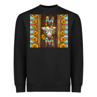 Black Western Baby Calf Mom Heavyweight Sweatshirt - LillyAllenDesigns