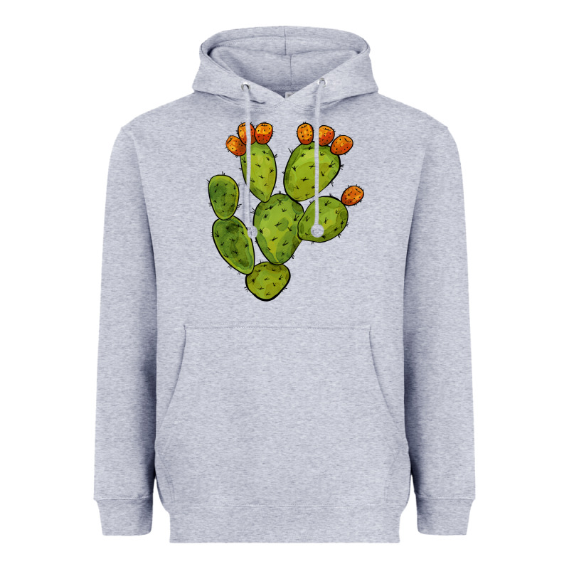 Cactus Heavyweight Hoodie by BarkalooDesign | Teevron