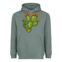 Sage cactus Heavyweight Hoodie - BarkalooDesign