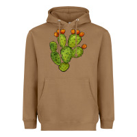 Toasted Coconut cactus Heavyweight Hoodie - BarkalooDesign