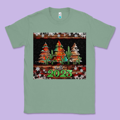 Hello 2023 Classic Tee Designed By Jasminsmagicworld