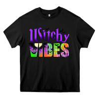 Black witchy vibes Heavy Core Tee - JahusDesignShop