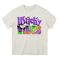 Cream witchy vibes Heavy Core Tee - JahusDesignShop