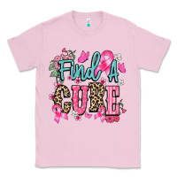 Bubblegum Pink Find a cure Cancer Awareness Classic Tee - HowdyJamesFarm