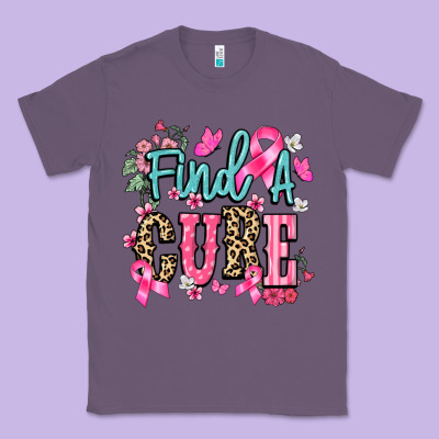 Find A Cure Cancer Awareness Classic Tee Designed By Howdyjamesfarm