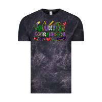 Cloud Black volunteer coordinator mardi gras cowgirl Vintage Tee - CowGirlArtShop