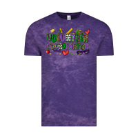 Cloud Purple volunteer coordinator mardi gras cowgirl Vintage Tee - CowGirlArtShop