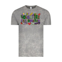 Cloud Rock volunteer coordinator mardi gras cowgirl Vintage Tee - CowGirlArtShop