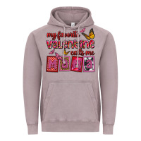 Vintage Zinc my favorite valentine calls me mama Vintage Hoodie - OliviaCreatesArt