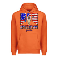 Carrot American junkie Premium Hoodie - CowhideDigitalArt